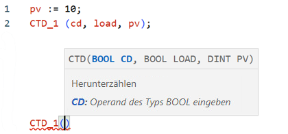 Beispiel f&uuml;r strukturierten CTD-Text