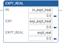 Beispiel für einen EXPT_REAL-Kontaktplan