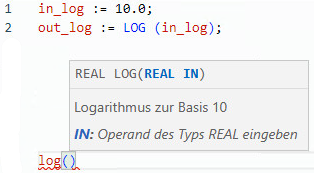 Beispiel für strukturierten LOG-Text