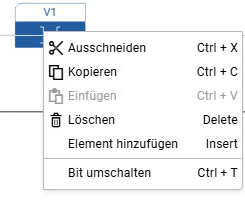 Befehl &bdquo;Bit umschalten&ldquo;