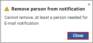 Notification Configuration