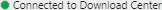 Connected to Download Center