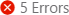 Total number of errors