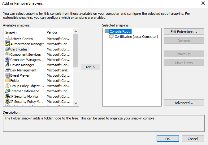9.0 IG Verify SSL import_4
