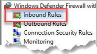 Configure a firewall rule and web services URL_1