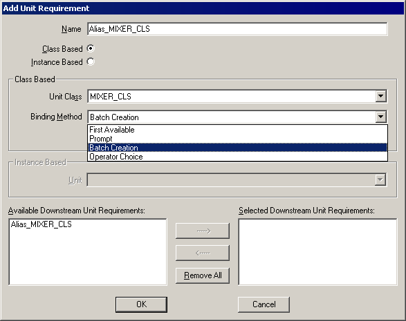 FTBMM_GRG_equipment_requirement_definition