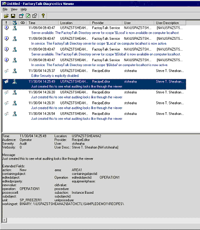 FTB_Diagnostics Audit Viewer