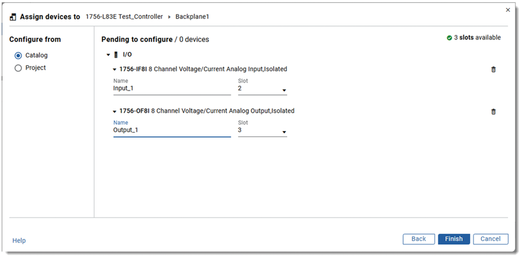 This image shows how to configure devices.