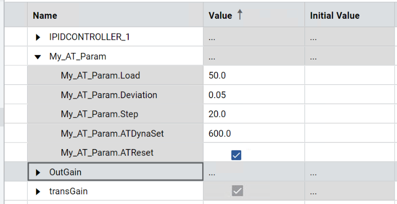 Transfer from OutGain to MyGain