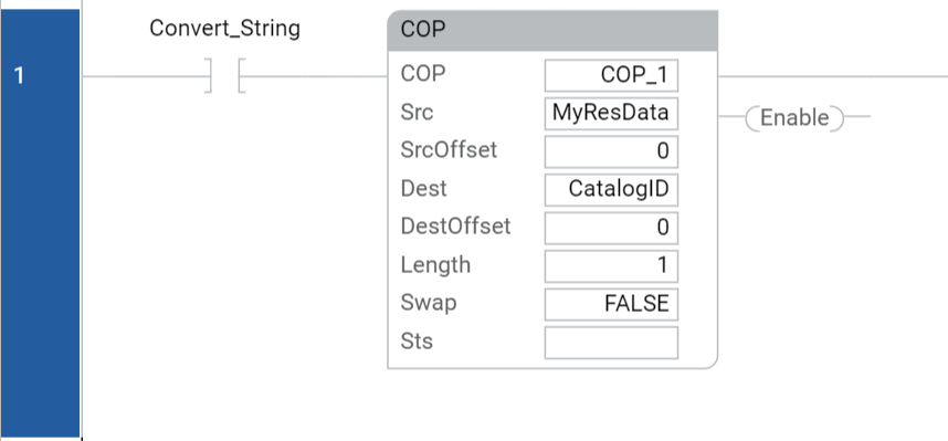 The second rung of MSG_CIPGENERIC messaging