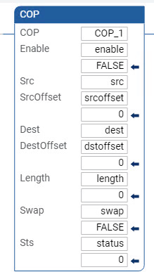 COP ladder diagram example