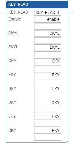 KEY_READ ladder diagram example
