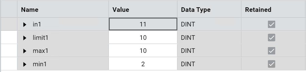 Limit - Results