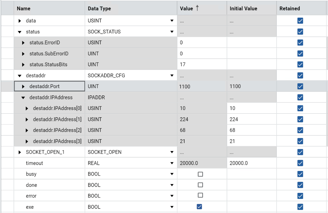 Results - UDP