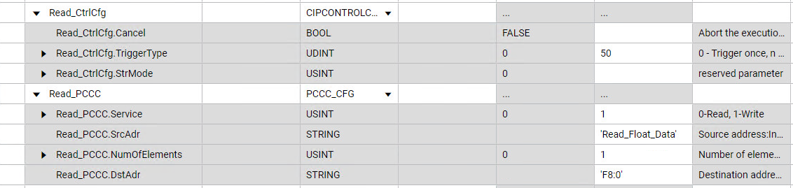 Add a function block and assign variables