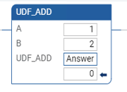 UDF single execution main program