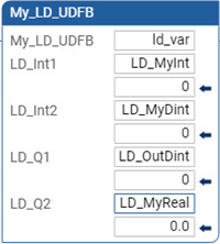 UDFB instance - LD