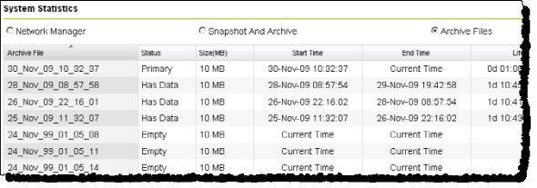 Archive files