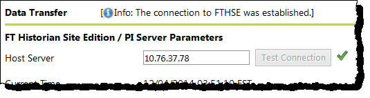 Configure the data transfer (2)
