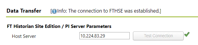 Test connection