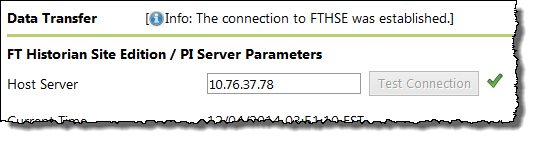 Configure the data transfer (2)