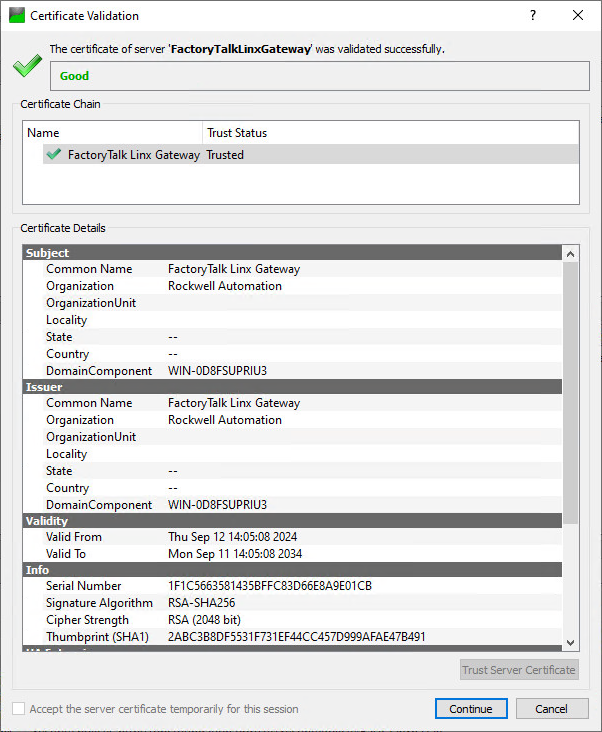 OPC UA Client