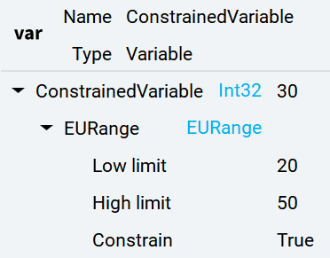 Variable types