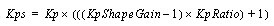 PI_fbd_KPSShapingGain_eq
