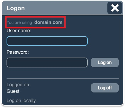 Log on using network-based security (3)