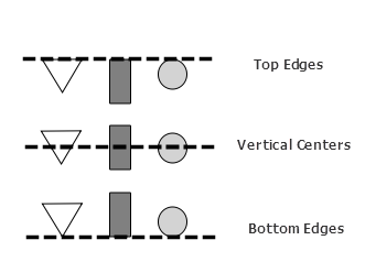 Aligning graphic elements