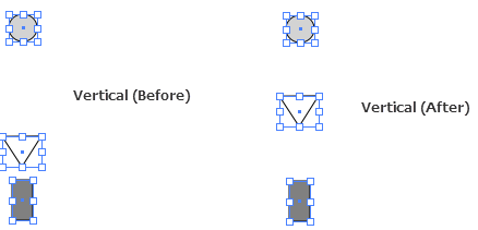View Designer Distributing Horizontal after