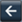 A picture showing the Previous icon on the Status Banner. This icon opens the previous screen in the project deployed to the HMI device.