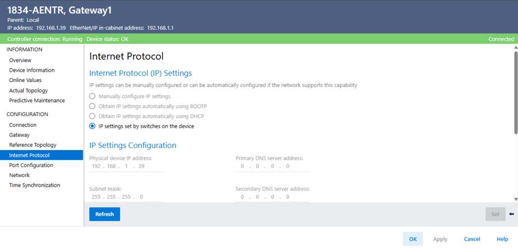Gateway Internet Protocol