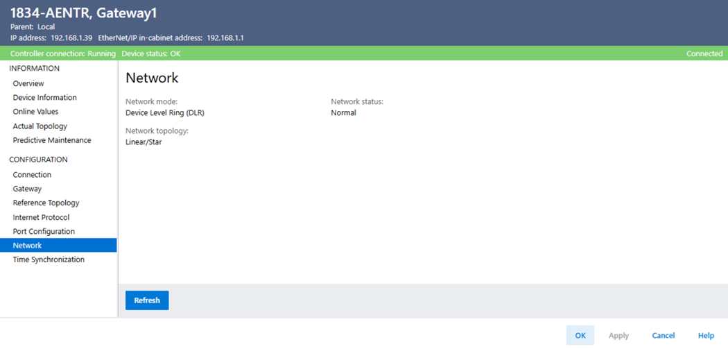 Gateway Network View