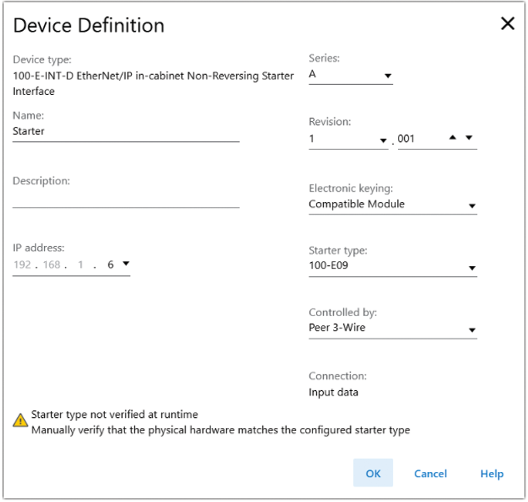 Starter Device Definition