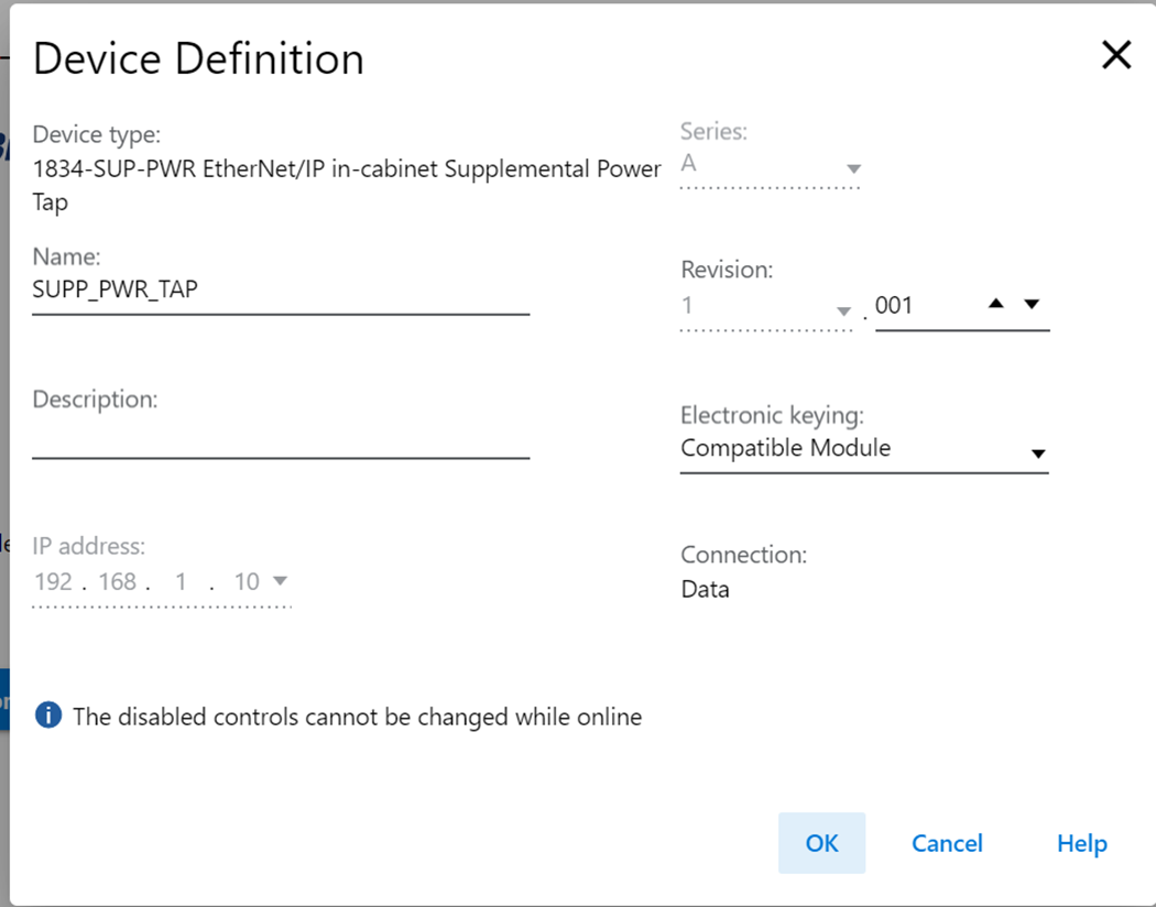 Supplemental power tap device definition