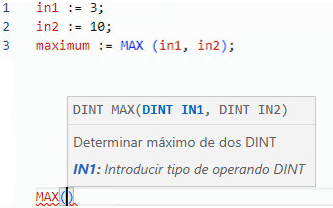 Ejemplo de texto estructurado MAX