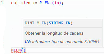 Ejemplo de texto estructurado MLEN