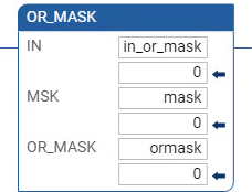 Ejemplo de diagrama de lógica de escalera OR_MASK