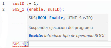 Ejemplo de texto estructurado SUS