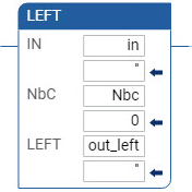 Ejemplo de diagrama de lógica de escalera LEFT