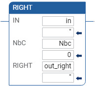 Ejemplo de diagrama de lógica de escalera RIGHT