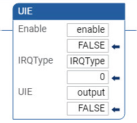 Ejemplo de diagrama de lógica de escalera UIE