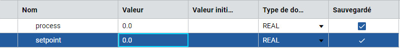 Réinitialisez SetPoint sur zéro.