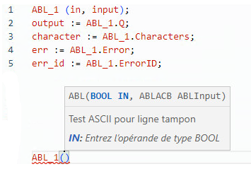 Exemple de texte structuré ABL