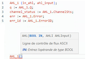 Exemple de texte structur&eacute; AHL