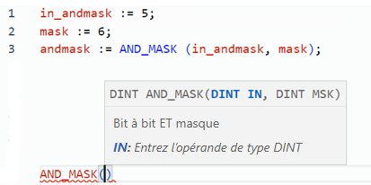 Exemple de texte structuré AND_MASK