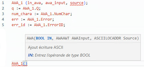 Exemple de texte structur&eacute; AWA