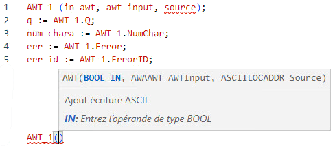 Exemple de texte structur&eacute; AWT