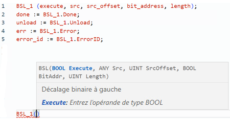 Exemple de texte structur&eacute; BSL